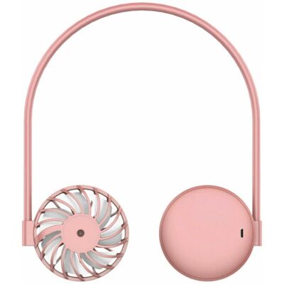 BRINSEA Mini Ventilateur De Cou Suspendu Réglable Paresseux Portable (rose) - Publicité BRINSEA Mini Ventilateur De Cou Suspendu Réglable Paresseux Portable (rose) - Publicité