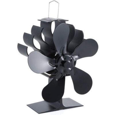 ABYSSE Ventilateur Thermoélectrique À 5 Pales Pour Poêles À Bois Et Cheminées, Incluant Un Souffleur D'Air Pour Poêles À Bois/foyers À Bûches - Ventilateur Écologique - Publicité ABYSSE Ventilateur Thermoélectrique À 5 Pales Pour Poêles À Bois Et Cheminées, Incluant Un Souffleur D'Air Pour Poêles À Bois/foyers À Bûches - Ventilateur Écologique - Publicité