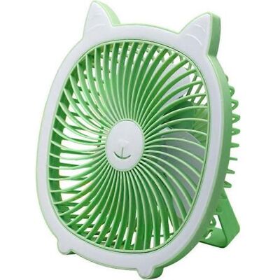 FLAMMKRAFT Ventilateur Pratique Rechargeable Par Usb Avec Batterie Li Intégrée, Flux D'Air Puissant, Silencieux - Publicité FLAMMKRAFT Ventilateur Pratique Rechargeable Par Usb Avec Batterie Li Intégrée, Flux D'Air Puissant, Silencieux - Publicité