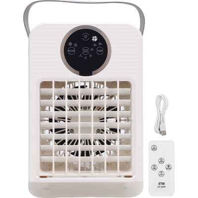 ORTVIAI Refroidisseur D'Air Évaporatif Cf-520r Portable 700ml Usb Silencieux Avec Lumière Led 7 Couleurs Et Télécommande Pour Bureau - Publicité ORTVIAI Refroidisseur D'Air Évaporatif Cf-520r Portable 700ml Usb Silencieux Avec Lumière Led 7 Couleurs Et Télécommande Pour Bureau - Publicité