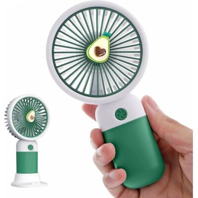 Cellfast Ventilateur Portable - Computing - Mini Ventilateur Usb - Rechargeable - Vert Avocat - Silencieux 20 Db - Publicité Cellfast Ventilateur Portable - Computing - Mini Ventilateur Usb - Rechargeable - Vert Avocat - Silencieux 20 Db - Publicité