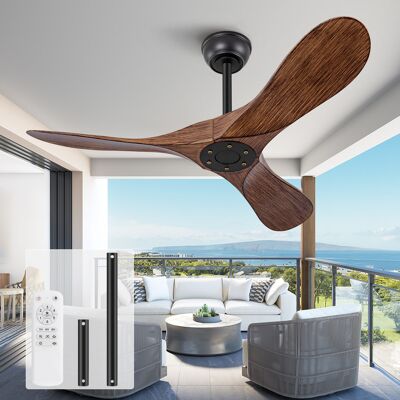 ACKERMAN Ventilateur De Plafond 42 Pouces Sans Lumière, 6 Vitesses, Moteur Dc Réversible Silencieux, Ventilateur De Plafond Moderne Sans Lumière Avec Télécommande Pour Intérieur Et Extérieur, Ferme, Bureau, Ch - Publicité ACKERMAN Ventilateur De Plafond 42 Pouces Sans Lumière, 6 Vitesses, Moteur Dc Réversible Silencieux, Ventilateur De Plafond Moderne Sans Lumière Avec Télécommande Pour Intérieur Et Extérieur, Ferme, Bureau, Ch - Publicité