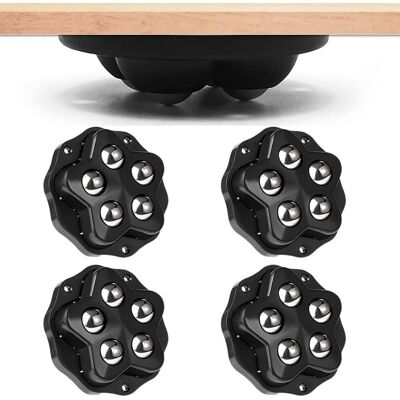 Generic 4 Pcs Roulettes Pivotantes Auto-adhésives, Avec Adhésif, Petite Roulettes Pour Meubles, Roue Mobile Universelle 360, Roulette De Meuble Pour Charges - Publicité Generic 4 Pcs Roulettes Pivotantes Auto-adhésives, Avec Adhésif, Petite Roulettes Pour Meubles, Roue Mobile Universelle 360, Roulette De Meuble Pour Charges - Publicité