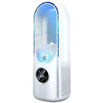 OEM Ventilateur Electrique De Refroidissement Portable Sans Feuilles 6 Vitesses Climatiseur Minuterie Silencieuse Blanc - Publicité OEM Ventilateur Electrique De Refroidissement Portable Sans Feuilles 6 Vitesses Climatiseur Minuterie Silencieuse Blanc - Publicité