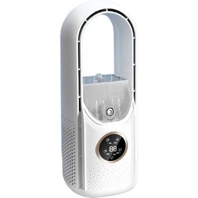 OEM Ventilateur Sans Pales, 6 Vitesses, Ventilateur De Bureau, Rafraîchisseur D'Air, Ventilateur De Refroidissement Pour Bureau, Portable, Ventilateur Silencieux, Humidificateur, Climatiseur (couleur : Bl - Publicité OEM Ventilateur Sans Pales, 6 Vitesses, Ventilateur De Bureau, Rafraîchisseur D'Air, Ventilateur De Refroidissement Pour Bureau, Portable, Ventilateur Silencieux, Humidificateur, Climatiseur (couleur : Bl - Publicité