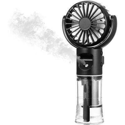 Ventilateur Brumisateur Portable 4 Vitesses – Autonomie 4 À 15h – Niveau Sonore < 35 Db – Chargeur Usb Type-c Inclus – Pour Extérieur Et Bureau – Scotch - Publicité Ventilateur Brumisateur Portable 4 Vitesses – Autonomie 4 À 15h – Niveau Sonore < 35 Db – Chargeur Usb Type-c Inclus – Pour Extérieur Et Bureau – Scotch - Publicité