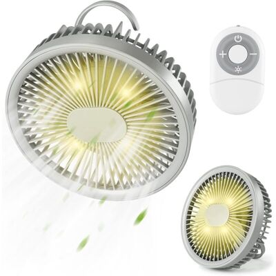 MOXIE Mini Ventilateur Portable Suspendu, Ventilateur Bureau Rotation À 180° Avec Lumières Led, Télécommande Magnétique Pratique, 3 Vitesses Silencieux, Usb Rechargeable Pour Maison Camping - Publicité MOXIE Mini Ventilateur Portable Suspendu, Ventilateur Bureau Rotation À 180° Avec Lumières Led, Télécommande Magnétique Pratique, 3 Vitesses Silencieux, Usb Rechargeable Pour Maison Camping - Publicité