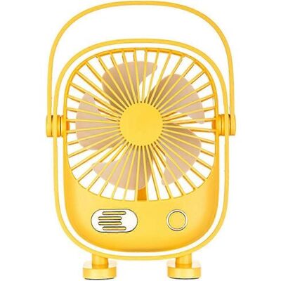 FLAMMKRAFT Ventilateur De Table Personnel, Mini, Rechargeable Par Usb, Durable, Avec 3 Vitesses - Publicité FLAMMKRAFT Ventilateur De Table Personnel, Mini, Rechargeable Par Usb, Durable, Avec 3 Vitesses - Publicité