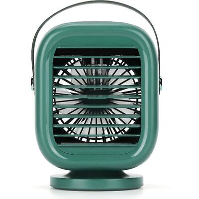OEM Rotation De 120 Degrés 2000mah Ventilateur De Climatiseur Usb Refroidisseur D’air Rechargeable 3 Vitesses Humidificateur Brumisateur Ventilateur Pour La Salle De Bureau À Domicile Extérieur - Publicité OEM Rotation De 120 Degrés 2000mah Ventilateur De Climatiseur Usb Refroidisseur D’air Rechargeable 3 Vitesses Humidificateur Brumisateur Ventilateur Pour La Salle De Bureau À Domicile Extérieur - Publicité