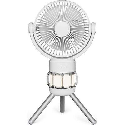 FLAMMKRAFT Ventilateur Électrique Portable Rechargeable Sur Trépied De Bureau, Rafraîchisseur D'Air, Ventilateur De Plafond - Publicité FLAMMKRAFT Ventilateur Électrique Portable Rechargeable Sur Trépied De Bureau, Rafraîchisseur D'Air, Ventilateur De Plafond - Publicité
