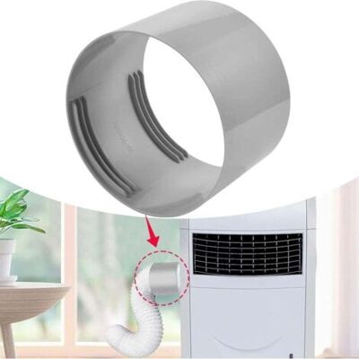 ABYSSE Climatiseur Mobile Adaptateur Clim Fenetre, Tuyau D'Échappement Portable De 150mm, Flexible En Pvc Pièces Et Accessoires Pour Climatiseur - Publicité ABYSSE Climatiseur Mobile Adaptateur Clim Fenetre, Tuyau D'Échappement Portable De 150mm, Flexible En Pvc Pièces Et Accessoires Pour Climatiseur - Publicité