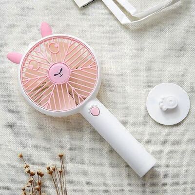 FLAMMKRAFT Ventilateur Portable Usb, Rafraîchisseur D'Air, Ventilateur De Poche Pour Les Voyages Et L'Extérieur, Pour La Maison Et L'Extérieur - Publicité FLAMMKRAFT Ventilateur Portable Usb, Rafraîchisseur D'Air, Ventilateur De Poche Pour Les Voyages Et L'Extérieur, Pour La Maison Et L'Extérieur - Publicité