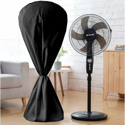 URSUS Housse De Ventilateur Imperméable À L'Eau Et À La Poussière Pour Ventilateur Électrique Pour Intérieur Et Extérieur - Noir - Publicité URSUS Housse De Ventilateur Imperméable À L'Eau Et À La Poussière Pour Ventilateur Électrique Pour Intérieur Et Extérieur - Noir - Publicité