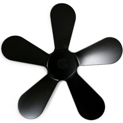 ABYSSE Ventilateur De Four À 5 Pales, En Alliage D'Aluminium, Pour Une Meilleure Circulation De L'Air Chaud, Compatible Avec De Nombreux Modèles Et Facile À Installer Sur La Cheminée (noir) - Publicité ABYSSE Ventilateur De Four À 5 Pales, En Alliage D'Aluminium, Pour Une Meilleure Circulation De L'Air Chaud, Compatible Avec De Nombreux Modèles Et Facile À Installer Sur La Cheminée (noir) - Publicité