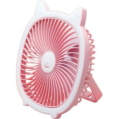 FLAMMKRAFT Ventilateur Pratique Rechargeable Par Usb Avec Batterie Li Intégrée, Flux D'Air Puissant, Silencieux - Publicité FLAMMKRAFT Ventilateur Pratique Rechargeable Par Usb Avec Batterie Li Intégrée, Flux D'Air Puissant, Silencieux - Publicité