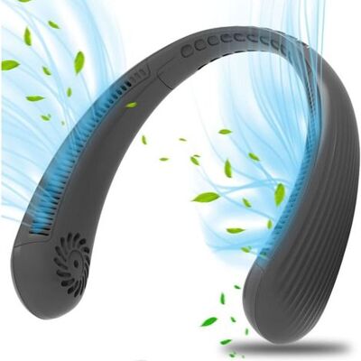OEM Ventilateur Cou Portable,usb Ventilateur 4000mah Sans Lame Silencieux Personne Collier Ventilateur Nuque Refroidisseur Rechargeable 3 Vitesses (noir) - Publicité OEM Ventilateur Cou Portable,usb Ventilateur 4000mah Sans Lame Silencieux Personne Collier Ventilateur Nuque Refroidisseur Rechargeable 3 Vitesses (noir) - Publicité