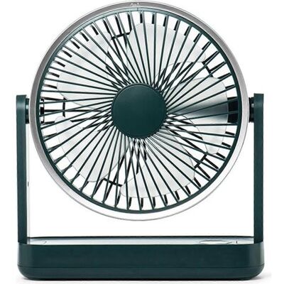 FLAMMKRAFT Ventilateur Personnel 3600 Mah, Rotation À 180°, Petit Ventilateur De Bureau Usb, 4 Vitesses, Affichage Numérique - Publicité FLAMMKRAFT Ventilateur Personnel 3600 Mah, Rotation À 180°, Petit Ventilateur De Bureau Usb, 4 Vitesses, Affichage Numérique - Publicité