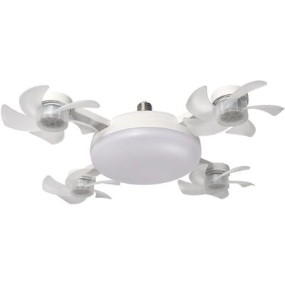 SANS MARQUE Ventilateur De Plafond Led Télécommandé – Lumière Tricolore – Gradation Continue – 3 Vitesses – Minuterie 2/4 Heures – Circulation D'Air Efficace - Publicité SANS MARQUE Ventilateur De Plafond Led Télécommandé – Lumière Tricolore – Gradation Continue – 3 Vitesses – Minuterie 2/4 Heures – Circulation D'Air Efficace - Publicité