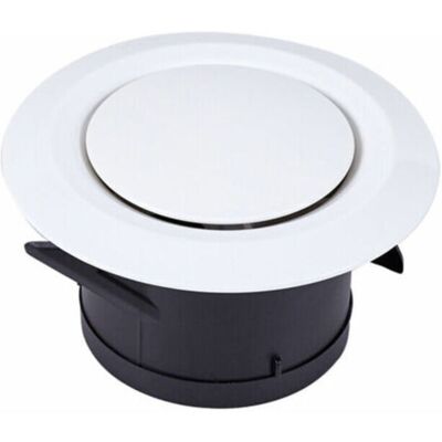 Scotch Aierq Bouche D'Extraction Et D'Insufflation D'Air Ø100, Sl.gt 3 Griffes Articulées - Grille De Ventilation Plastique Ronde Orientable - Ventilation Par Ventilateur - Publicité Scotch Aierq Bouche D'Extraction Et D'Insufflation D'Air Ø100, Sl.gt 3 Griffes Articulées - Grille De Ventilation Plastique Ronde Orientable - Ventilation Par Ventilateur - Publicité
