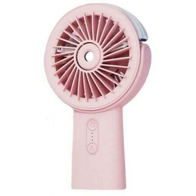OEM 2 En 1 Mini Ventilateur Portable Rechargeable 4000 Mah Silencieux Avec Brumisateur 3 Vitesses,conception Pliable À 90° Ventilateur De Pulvérisation Pour Bureau,extérieur,voyage Vente Flash,rose - Publicité OEM 2 En 1 Mini Ventilateur Portable Rechargeable 4000 Mah Silencieux Avec Brumisateur 3 Vitesses,conception Pliable À 90° Ventilateur De Pulvérisation Pour Bureau,extérieur,voyage Vente Flash,rose - Publicité