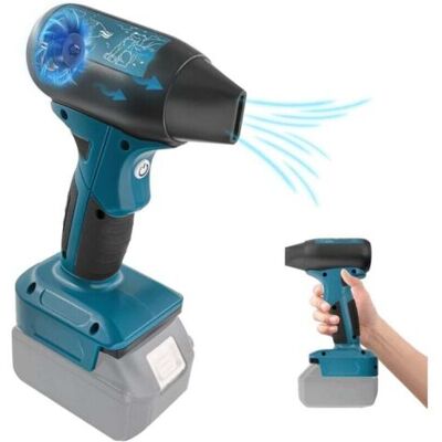 SANS MARQUE Mini Ventilateur Turbo Portable Pour Batterie Makita 18v, Ventilateur Portable Sans Fil Haute Vitesse À 4 Vitesses (sans Piles) - Publicité SANS MARQUE Mini Ventilateur Turbo Portable Pour Batterie Makita 18v, Ventilateur Portable Sans Fil Haute Vitesse À 4 Vitesses (sans Piles) - Publicité