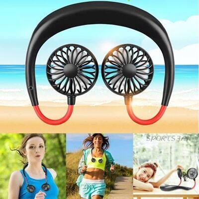 Cellfast Ventilateur Portable - Control Future - Upgraded Version - Noir - Rechargeable - Hand Free - Publicité Cellfast Ventilateur Portable - Control Future - Upgraded Version - Noir - Rechargeable - Hand Free - Publicité