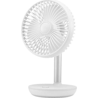 FLAMMKRAFT Mini Ventilateur De Bureau/de Table Ultra Silencieux, 4 Modes, Batterie 4000 Mah, Usb Personnel - Publicité FLAMMKRAFT Mini Ventilateur De Bureau/de Table Ultra Silencieux, 4 Modes, Batterie 4000 Mah, Usb Personnel - Publicité