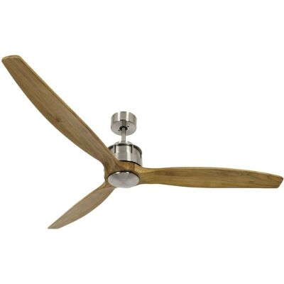 LUCCI AIR Ventilateur De Plafond Dc Airfusion Akmani Chrome - Publicité LUCCI AIR Ventilateur De Plafond Dc Airfusion Akmani Chrome - Publicité