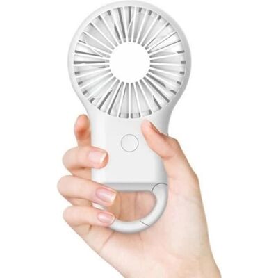 Cellfast Mini Ventilateur Portable Usb Rechargeable 800mah Batterie 3 Niveaux De Vitesse Du Vent Led Lumière Colorée - Publicité Cellfast Mini Ventilateur Portable Usb Rechargeable 800mah Batterie 3 Niveaux De Vitesse Du Vent Led Lumière Colorée - Publicité