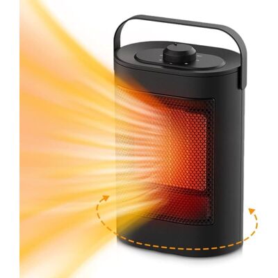 MOXIE Chauffage Soufflant À Économie Énergie,chauffage Soufflant Électrique En Céramique Ptc Pour Salon, Bureau, Salle De Bain, 1500 W Arrêt Automatique Chauffage Soufflant Sûr, 3 Modes,90° Oscillation - Publicité MOXIE Chauffage Soufflant À Économie Énergie,chauffage Soufflant Électrique En Céramique Ptc Pour Salon, Bureau, Salle De Bain, 1500 W Arrêt Automatique Chauffage Soufflant Sûr, 3 Modes,90° Oscillation - Publicité