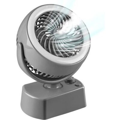 MOXIE Ventilateur Bureau Sans Fil, Ventilateur Brumisateur Portable, Ventilateur De Table Rechargeable, Ventilateur De Bureau Silencieux Usb, Mini Ventilateur Humidificateur Veilleuse A Pile Voyage (gris) - Publicité MOXIE Ventilateur Bureau Sans Fil, Ventilateur Brumisateur Portable, Ventilateur De Table Rechargeable, Ventilateur De Bureau Silencieux Usb, Mini Ventilateur Humidificateur Veilleuse A Pile Voyage (gris) - Publicité
