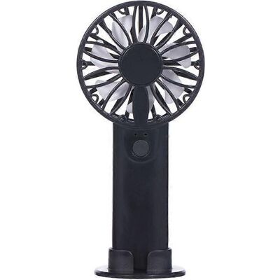FLAMMKRAFT Mini Ventilateur De Bureau, Ventilateur Personnel Rechargeable Fonctionnant Avec Des Piles Aa - Publicité FLAMMKRAFT Mini Ventilateur De Bureau, Ventilateur Personnel Rechargeable Fonctionnant Avec Des Piles Aa - Publicité