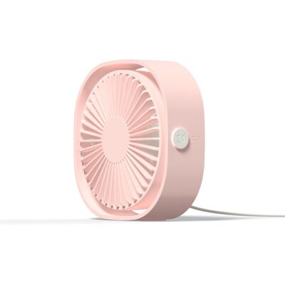PELTOR Ventilateur Usb Mini Ventilateur Portable Ventilateur Silencieux Ventilateur De Bureau 3 Vitesses Réglable Alimenté Par Usb, Pour La Maison Et Le Bureau (rose) - Publicité PELTOR Ventilateur Usb Mini Ventilateur Portable Ventilateur Silencieux Ventilateur De Bureau 3 Vitesses Réglable Alimenté Par Usb, Pour La Maison Et Le Bureau (rose) - Publicité