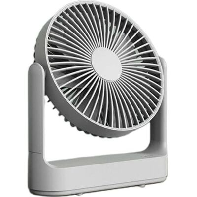 FLAMMKRAFT Ventilateur De Bureau Usb, Mini Refroidisseur D'Air, 4 Vitesses, Angle Réglable Pour Bureau Et Maison - Publicité FLAMMKRAFT Ventilateur De Bureau Usb, Mini Refroidisseur D'Air, 4 Vitesses, Angle Réglable Pour Bureau Et Maison - Publicité