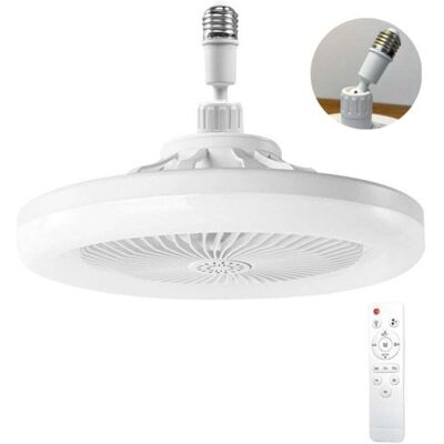 URSUS Ventilateur Plafond Avec Lumiere,ventilateur De Plafond Avec Télécommande,ventilateur Silencieux Plafond,e27 Plafonnier Led À Intensité Variable,3vitesses,temporisable (blanc) - Publicité URSUS Ventilateur Plafond Avec Lumiere,ventilateur De Plafond Avec Télécommande,ventilateur Silencieux Plafond,e27 Plafonnier Led À Intensité Variable,3vitesses,temporisable (blanc) - Publicité