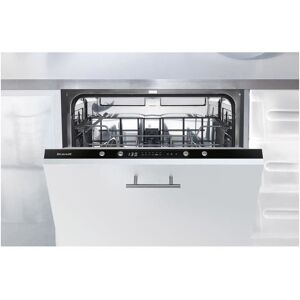 Lave-vaisselle encastrable Brandt LVE127J - Induction - 12 couverts - L60cm - 47 dB - Noir/Silver - Publicité