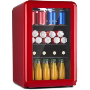 Klarstein - Poplife Refroidisseur De Boissons - Mini-bar, Réfrigérateur Rétro, 0-10°c, Seulement 39 Db, 70 L, Écologique, Porte À Double Vitrage, Design Rétro, Rouge - Publicité Klarstein - Poplife Refroidisseur De Boissons - Mini-bar, Réfrigérateur Rétro, 0-10°c, Seulement 39 Db, 70 L, Écologique, Porte À Double Vitrage, Design Rétro, Rouge - Publicité