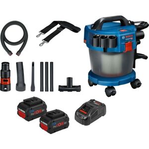 Aspirateur Sans Fil Gas 18v-10 L Bosch / 2x Batterie 6,0 Ah + Chargeur, Y Compris Kit D'Accessoires 14 Pièces - Publicité Aspirateur Sans Fil Gas 18v-10 L Bosch / 2x Batterie 6,0 Ah + Chargeur, Y Compris Kit D'Accessoires 14 Pièces - Publicité