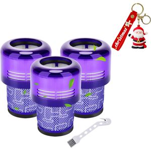 BLUEDEER Lot De 3 Filtres Pour Aspirateurs Sans Fil Dyson V11 V15 Sv14 Sv17 Sv22 Absolute Animal Extra Pro Detect Torque Drive, Unité De Remplacement Lavable - Publicité BLUEDEER Lot De 3 Filtres Pour Aspirateurs Sans Fil Dyson V11 V15 Sv14 Sv17 Sv22 Absolute Animal Extra Pro Detect Torque Drive, Unité De Remplacement Lavable - Publicité