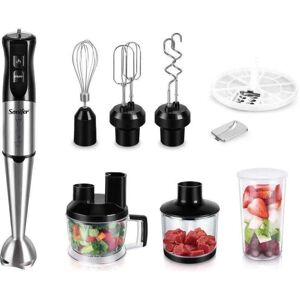 OEM Chopsui Mixeur Plongeant 1200 W, Mixeur Plongeur Avec 8 Niveaux De Vitesse En Acier Inoxydable, Mixeur Blender Pour Aliments Pour Bebe, Soupe, Sauce Et Purée, 9 Accessoires Du Mixer Inclus - Publicité OEM Chopsui Mixeur Plongeant 1200 W, Mixeur Plongeur Avec 8 Niveaux De Vitesse En Acier Inoxydable, Mixeur Blender Pour Aliments Pour Bebe, Soupe, Sauce Et Purée, 9 Accessoires Du Mixer Inclus - Publicité