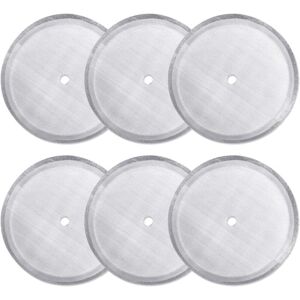 SHINING HOUSE Paquet De 6 Filtres À Tamis De Rechange Pour Presse Française, Filtres À Mailles Réutilisables En Acier Inoxydable Pour Cafetières À Pression Universelles De 1000 Ml / 34 Oz / 8 Tasses - Publicité SHINING HOUSE Paquet De 6 Filtres À Tamis De Rechange Pour Presse Française, Filtres À Mailles Réutilisables En Acier Inoxydable Pour Cafetières À Pression Universelles De 1000 Ml / 34 Oz / 8 Tasses - Publicité