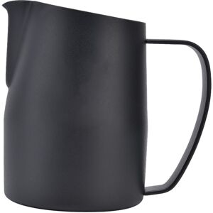YUDO Pitcher À Lait 450ml Bec Pointu Pour Mousse Épaisse, Revêtement Ptfe Et Sommet Biseauté Pour Machine À Café, Couleur Noir Café - Publicité YUDO Pitcher À Lait 450ml Bec Pointu Pour Mousse Épaisse, Revêtement Ptfe Et Sommet Biseauté Pour Machine À Café, Couleur Noir Café - Publicité
