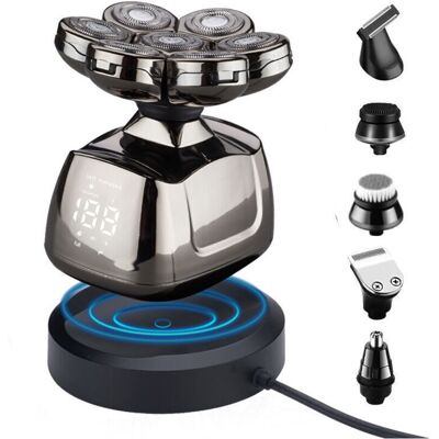 OEM Rasoir Electriques Hommes, 6 In 1 Rasoirs À Têtes Rotatives 7d Tondeuse À Barbe Rasoir Rechargeable Sans Fil Rasage - Publicité OEM Rasoir Electriques Hommes, 6 In 1 Rasoirs À Têtes Rotatives 7d Tondeuse À Barbe Rasoir Rechargeable Sans Fil Rasage - Publicité