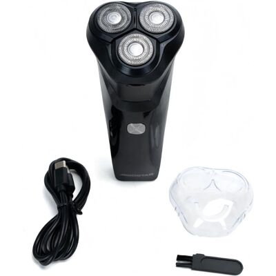 OEM Rasoir Électrique Aigostar Pour Hommes, 3 Têtes Flottantes, Rechargeable, Portable - Publicité OEM Rasoir Électrique Aigostar Pour Hommes, 3 Têtes Flottantes, Rechargeable, Portable - Publicité