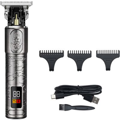 OEM Tondeuse À Cheveux Électrique Usb Avec Écran Lcd, Tondeuse À Barbe, Kit De Tondeuse Domestique, Machine De Coiffure Professionnelle, Étanche Ipx4, Chargement Usb, Avec 3 Brosses De Coupe - Publicité OEM Tondeuse À Cheveux Électrique Usb Avec Écran Lcd, Tondeuse À Barbe, Kit De Tondeuse Domestique, Machine De Coiffure Professionnelle, Étanche Ipx4, Chargement Usb, Avec 3 Brosses De Coupe - Publicité