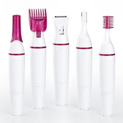 Cellfast 5 En 1 Femmes Epilation Rasoir Tondeuse Electrique Femelle Rasoir Bikini Trimmer Pour Les Sourcils Le Visage Aisselle Epilat Bo03022 - Publicité Cellfast 5 En 1 Femmes Epilation Rasoir Tondeuse Electrique Femelle Rasoir Bikini Trimmer Pour Les Sourcils Le Visage Aisselle Epilat Bo03022 - Publicité