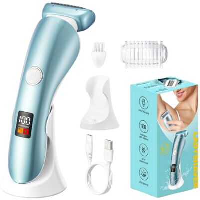 OEM Rasoir Électrique Pour , Tondeuse Maillot Utilisable Sur Peau Sèche Ou Humide, Épilation Du Corps, Rasoir Électrique Pour Jambes Et Aisselles, Épilation Intime Sans Douleur, Tondeuse Rechargeable Sans - Publicité OEM Rasoir Électrique Pour , Tondeuse Maillot Utilisable Sur Peau Sèche Ou Humide, Épilation Du Corps, Rasoir Électrique Pour Jambes Et Aisselles, Épilation Intime Sans Douleur, Tondeuse Rechargeable Sans - Publicité