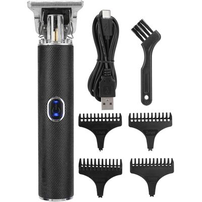 OEM Tondeuse À Cheveux Électrique Professionnelle Rechargeable Et Réglable, Machine De Coupe De Cheveux, Tondeuse À Cheveux Noire - Publicité OEM Tondeuse À Cheveux Électrique Professionnelle Rechargeable Et Réglable, Machine De Coupe De Cheveux, Tondeuse À Cheveux Noire - Publicité