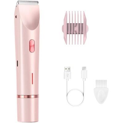 Rasoir Électrique Pour Femme - Rasoir Électrique 2 En 1 - Tondeuse - Épilateur - Tondeuse Maillot - Étanche - Peau Douce - Facile - Doux-aquaforge - Publicité Rasoir Électrique Pour Femme - Rasoir Électrique 2 En 1 - Tondeuse - Épilateur - Tondeuse Maillot - Étanche - Peau Douce - Facile - Doux-aquaforge - Publicité