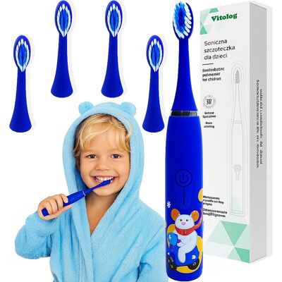 OEM Brosse À Dents Électrique Sonique Pour Enfants + 4 Têtes - Publicité OEM Brosse À Dents Électrique Sonique Pour Enfants + 4 Têtes - Publicité